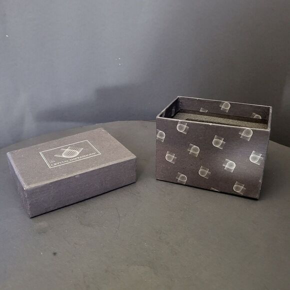 Crystal Impressions Female Golfer Laser Engraved Crystal Cube Paperweight w/ Box - Picture 9 of 15